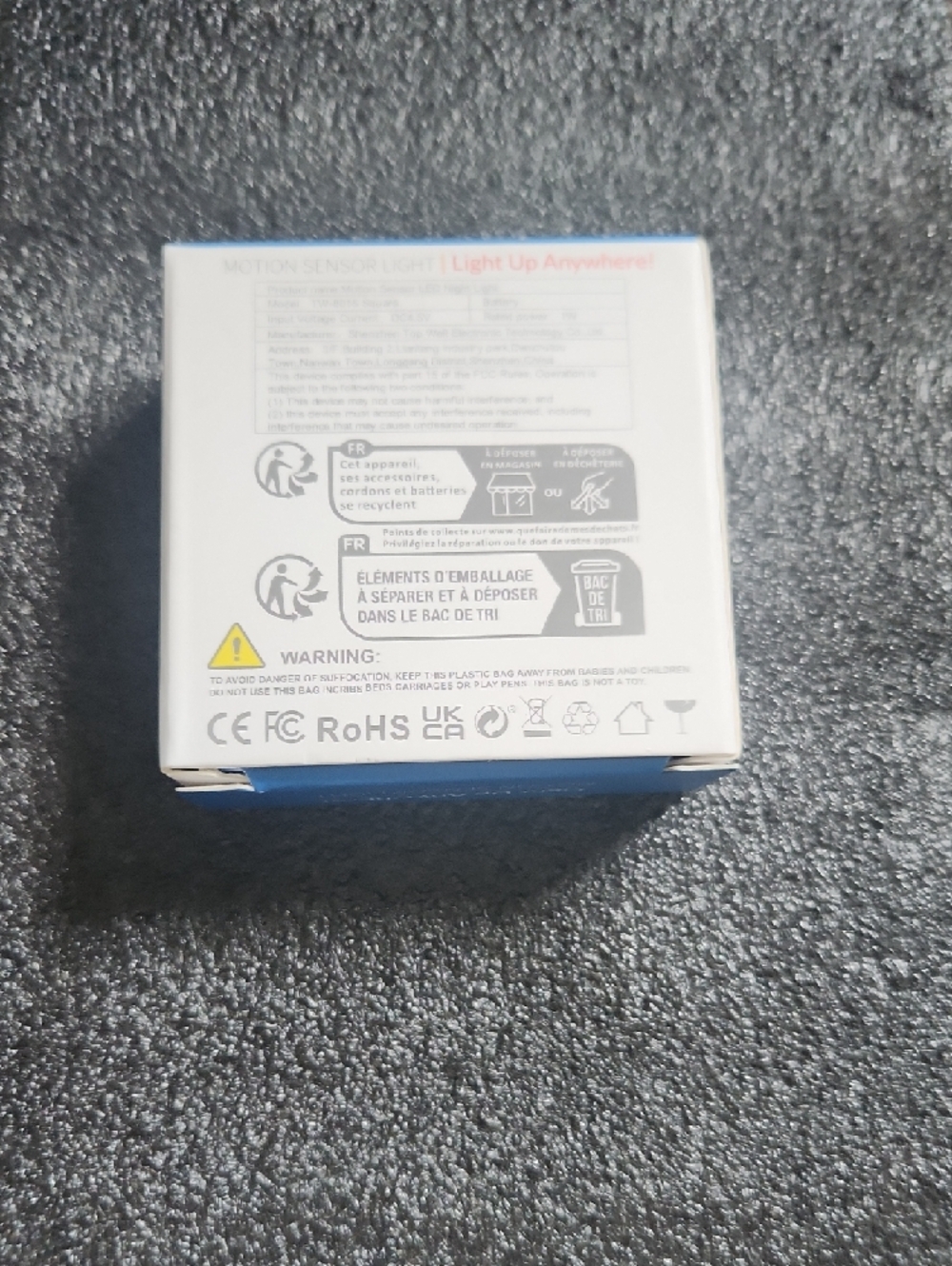 White Motion Sensor LED Night Light - Unbranded - Picture 2 of 6